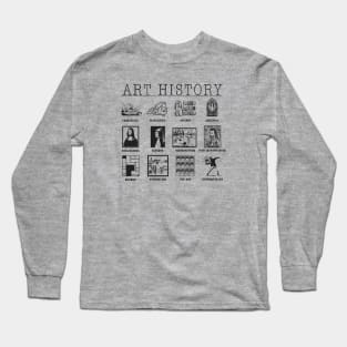 Art History Long Sleeve T-Shirt